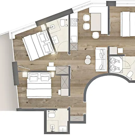 Apartamento A4 Alma Alpin Appartments